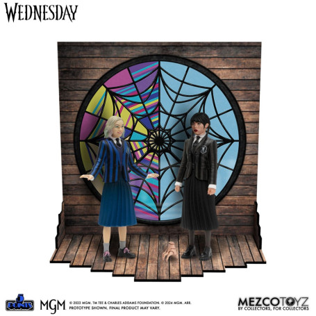 Mezco 5 Puntos - Miércoles & Enid Boxed Set - Miércoles