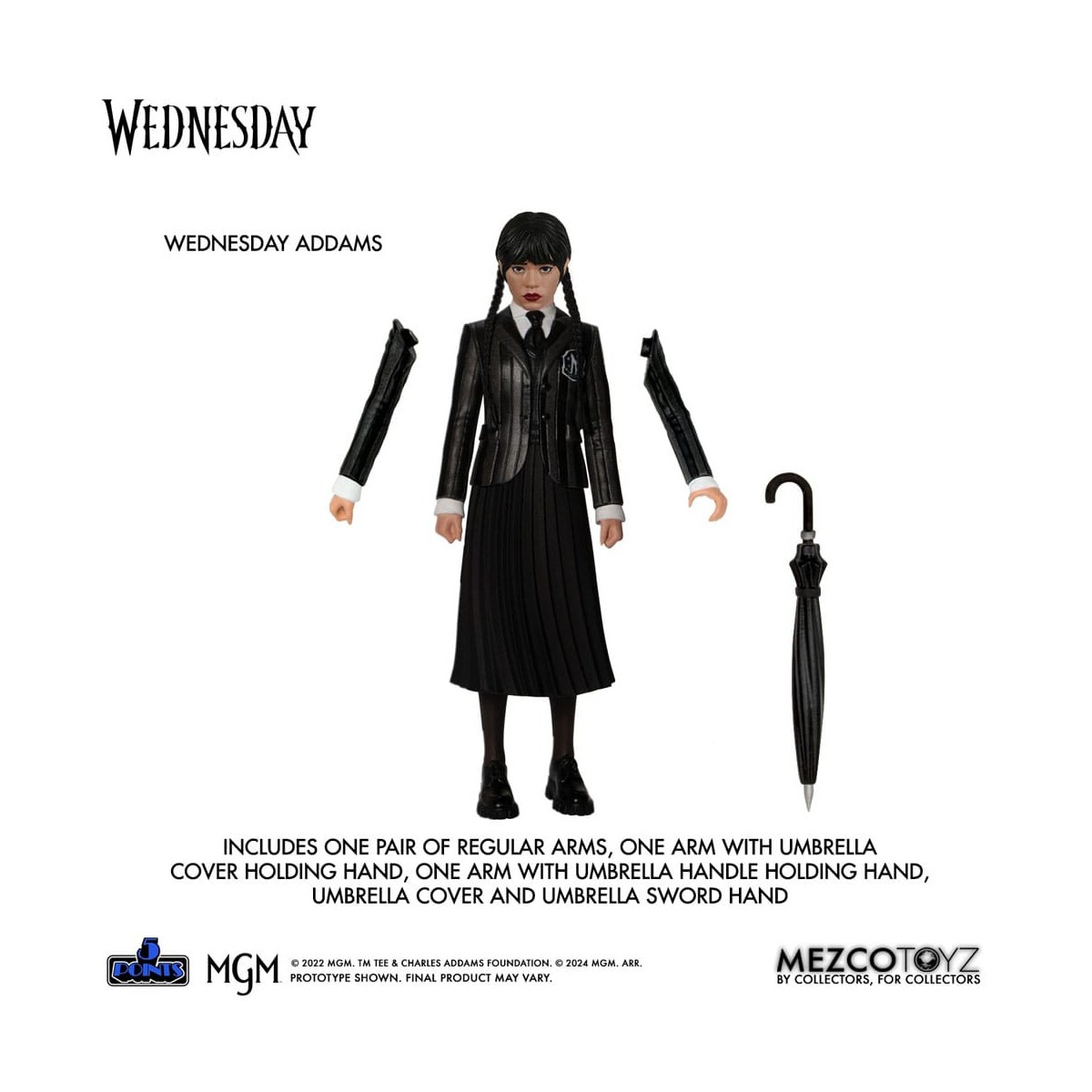 Mezco 5 Puntos - Miércoles & Enid Boxed Set - Miércoles
