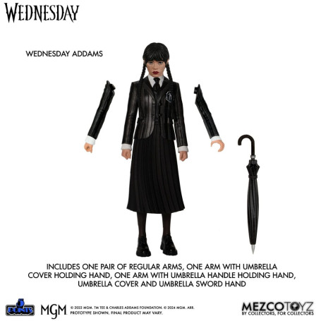 Mezco 5 Puntos - Miércoles & Enid Boxed Set - Miércoles