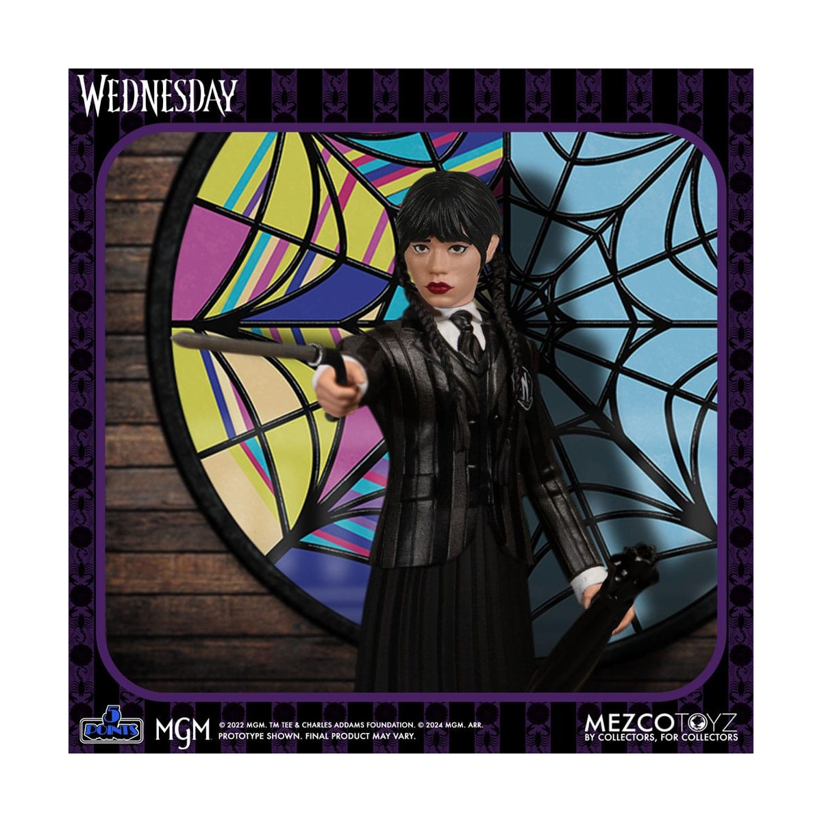 Mezco 5 Puntos - Miércoles & Enid Boxed Set - Miércoles
