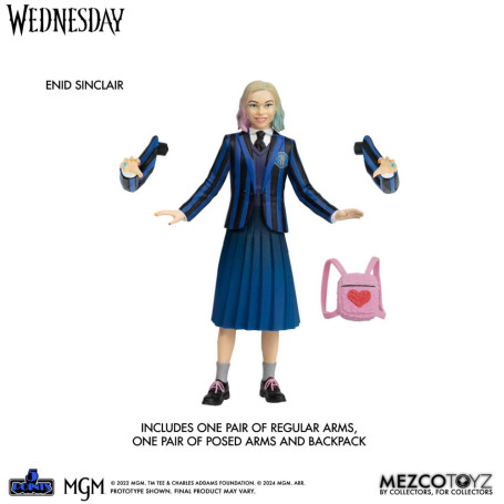 Mezco 5 Puntos - Miércoles & Enid Boxed Set - Miércoles