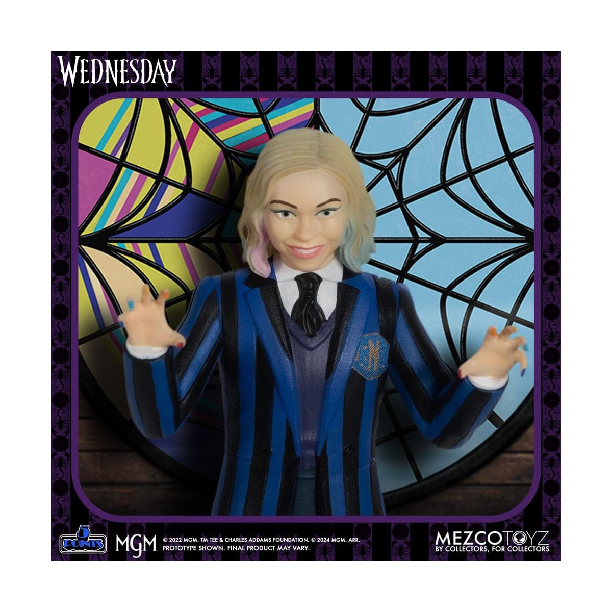 Mezco 5 Puntos - Miércoles & Enid Boxed Set - Miércoles
