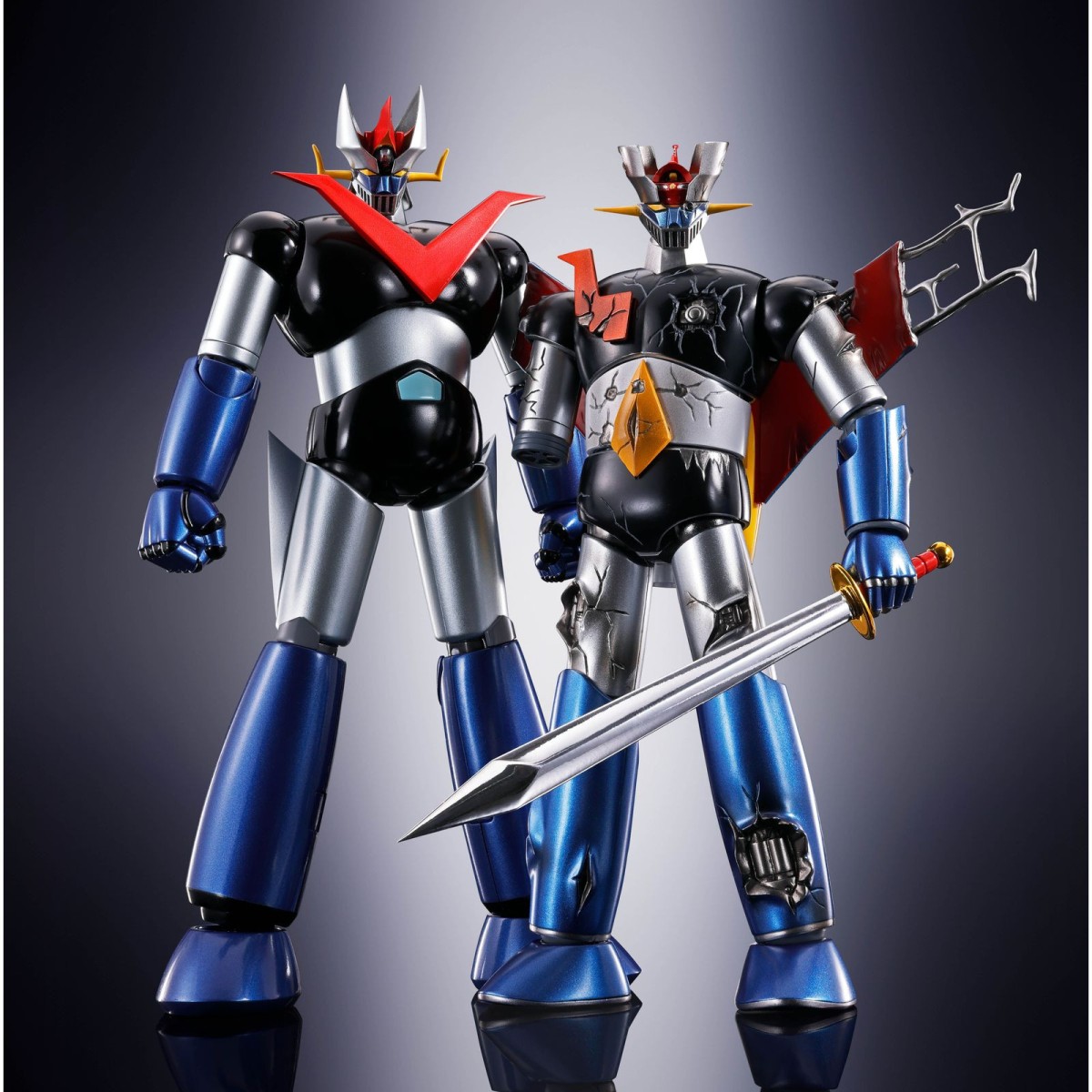 Bandai GX-105D MAZINGER Z Kakumei Shinka Damaged Ver. - Alma de Chogokin