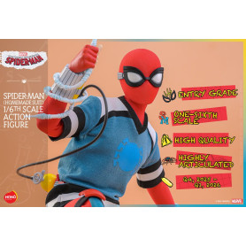 Hot Toys/Hono Studio - Marvel - Yours truly Spider-Man - Spider-Man (Traje casero) 1/6