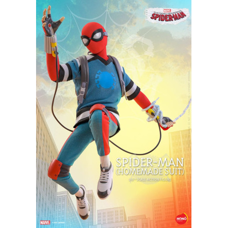 Hot Toys/Hono Studio - Marvel - Yours truly Spider-Man - Spider-Man (Traje casero) 1/6