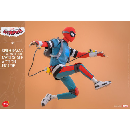 Hot Toys/Hono Studio - Marvel - Yours truly Spider-Man - Spider-Man (Traje casero) 1/6