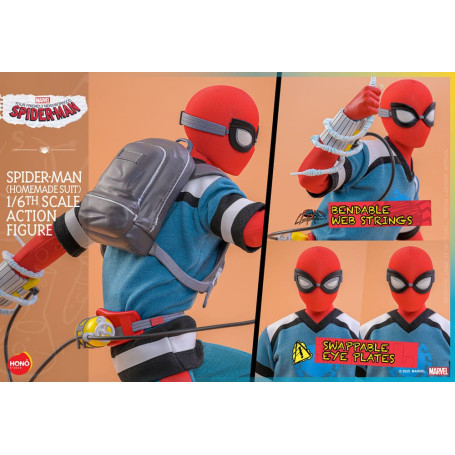 Hot Toys/Hono Studio - Marvel - Yours truly Spider-Man - Spider-Man (Traje casero) 1/6