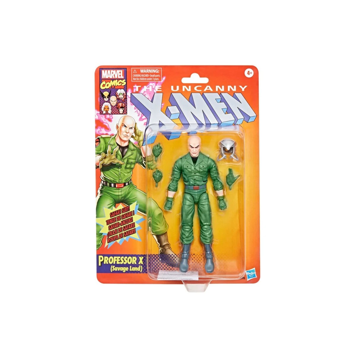 Hasbro Marvel Legends Series Uncanny X-Men - Profesor X Tierra Salvaje