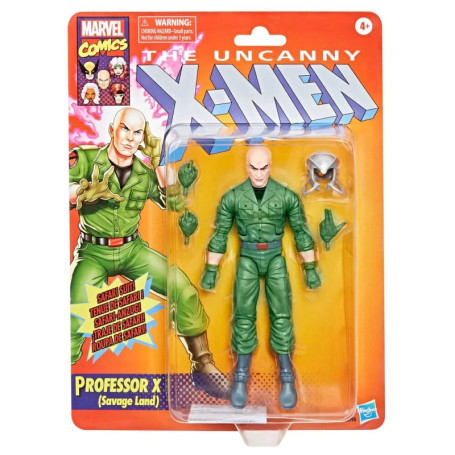 Hasbro Marvel Legends Series Uncanny X-Men - Profesor X Tierra Salvaje