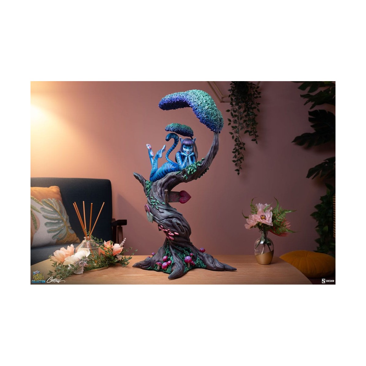 Sideshow - Lady Cheshire Cat - Alice Au Pays Des Merveilles - Fairytale Fantasies Collection Campbell