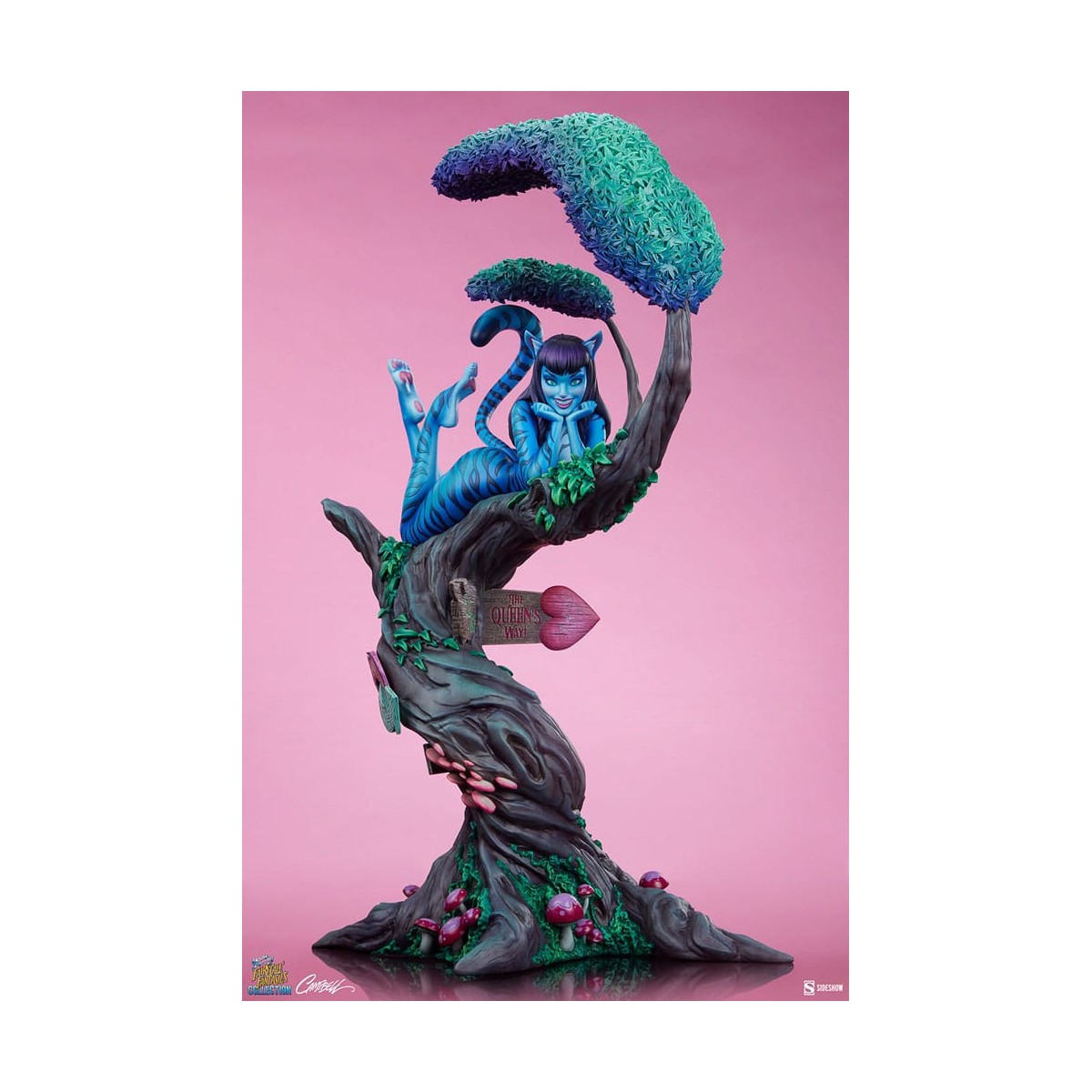 Sideshow - Lady Cheshire Cat - Alice Au Pays Des Merveilles - Fairytale Fantasies Collection Campbell