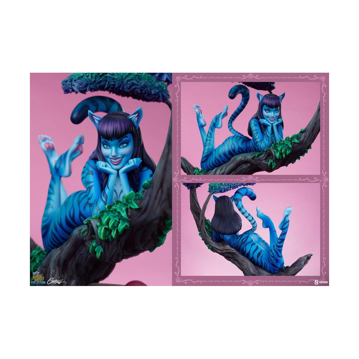 Sideshow - Lady Cheshire Cat - Alice Au Pays Des Merveilles - Fairytale Fantasies Collection Campbell