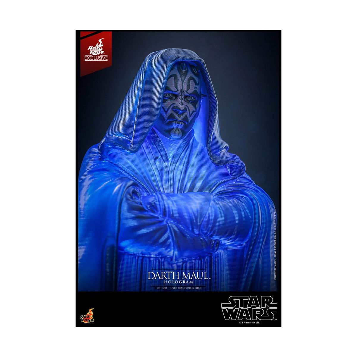 Hot Toys Star Wars - Darth Maul Holograma Exclusivo - Episodio I
