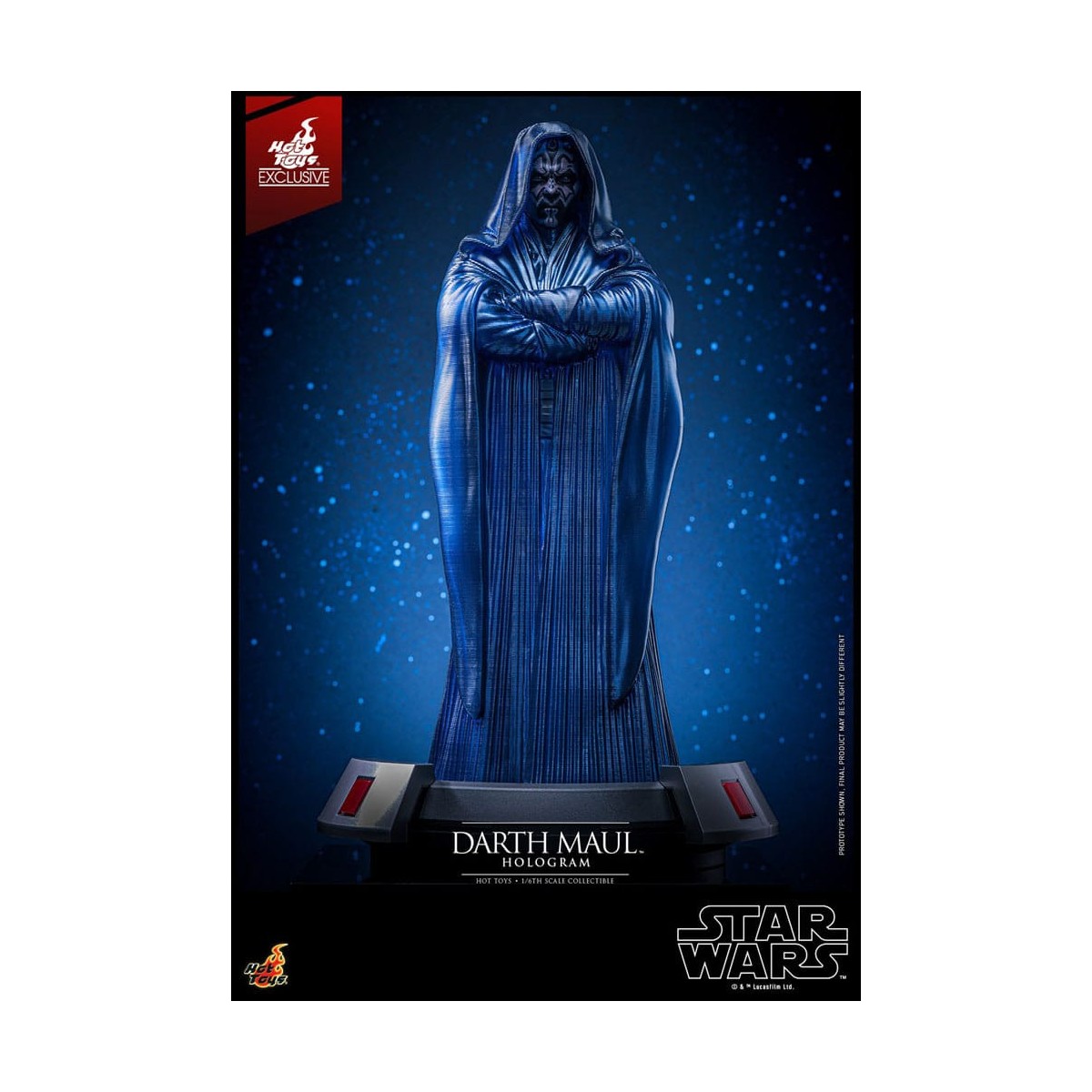 Hot Toys Star Wars - Darth Maul Holograma Exclusivo - Episodio I
