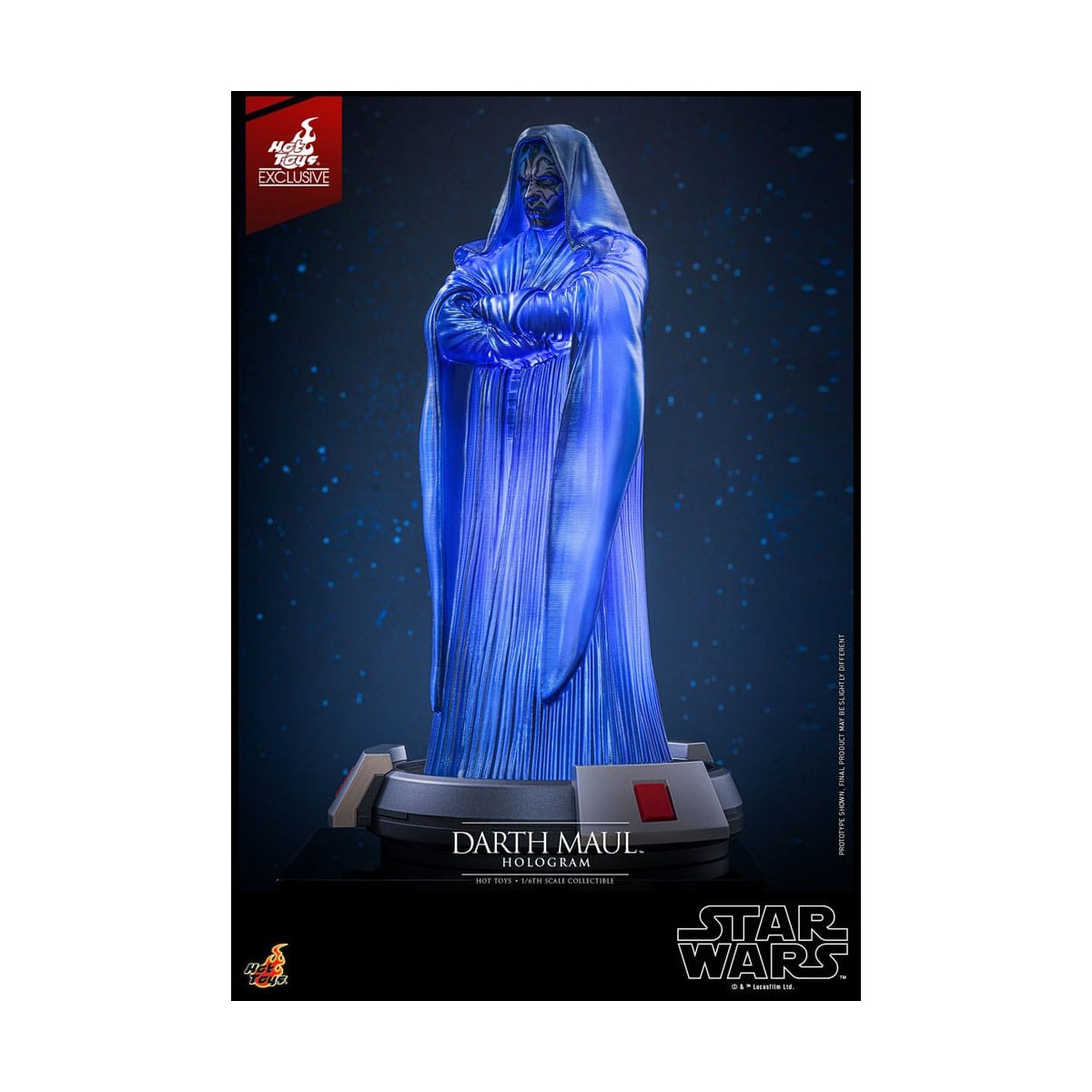 Hot Toys Star Wars - Darth Maul Holograma Exclusivo - Episodio I
