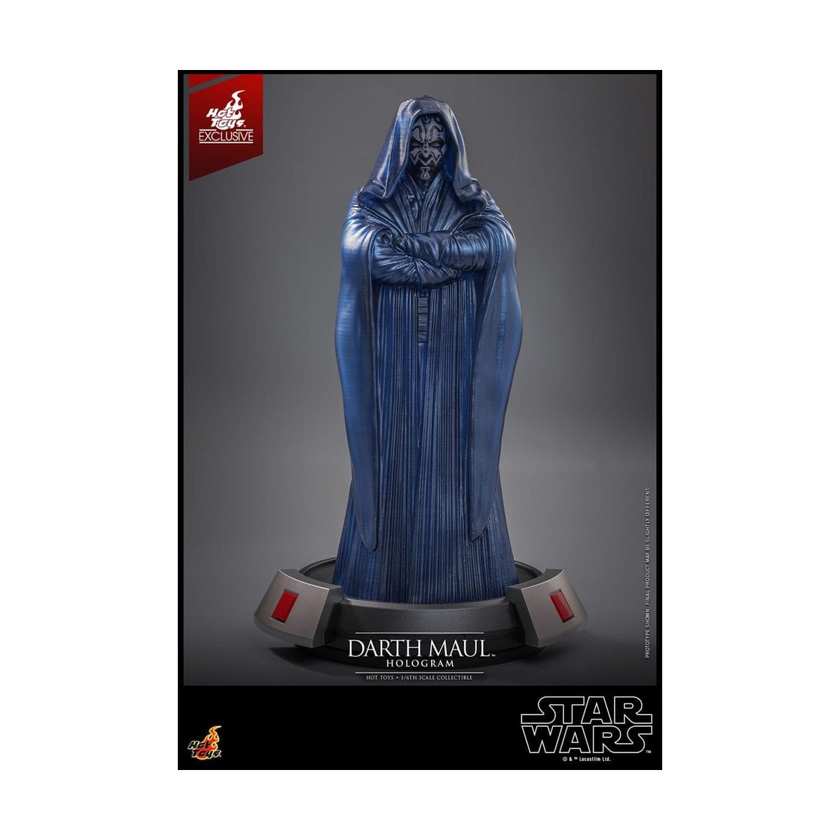 Hot Toys Star Wars - Darth Maul Holograma Exclusivo - Episodio I