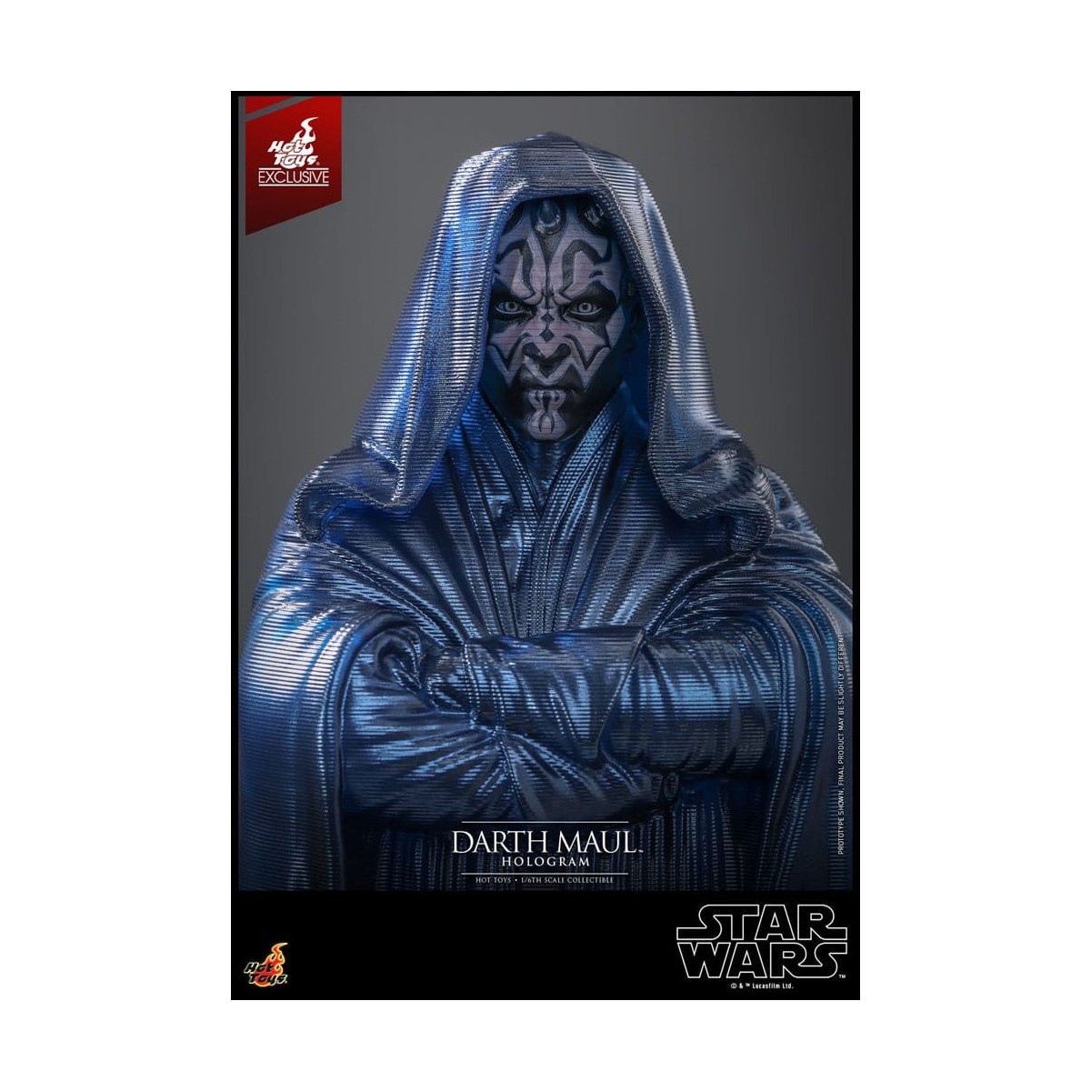 Hot Toys Star Wars - Darth Maul Holograma Exclusivo - Episodio I