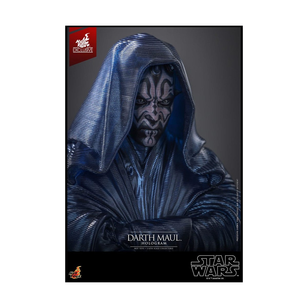 Hot Toys Star Wars - Darth Maul Holograma Exclusivo - Episodio I