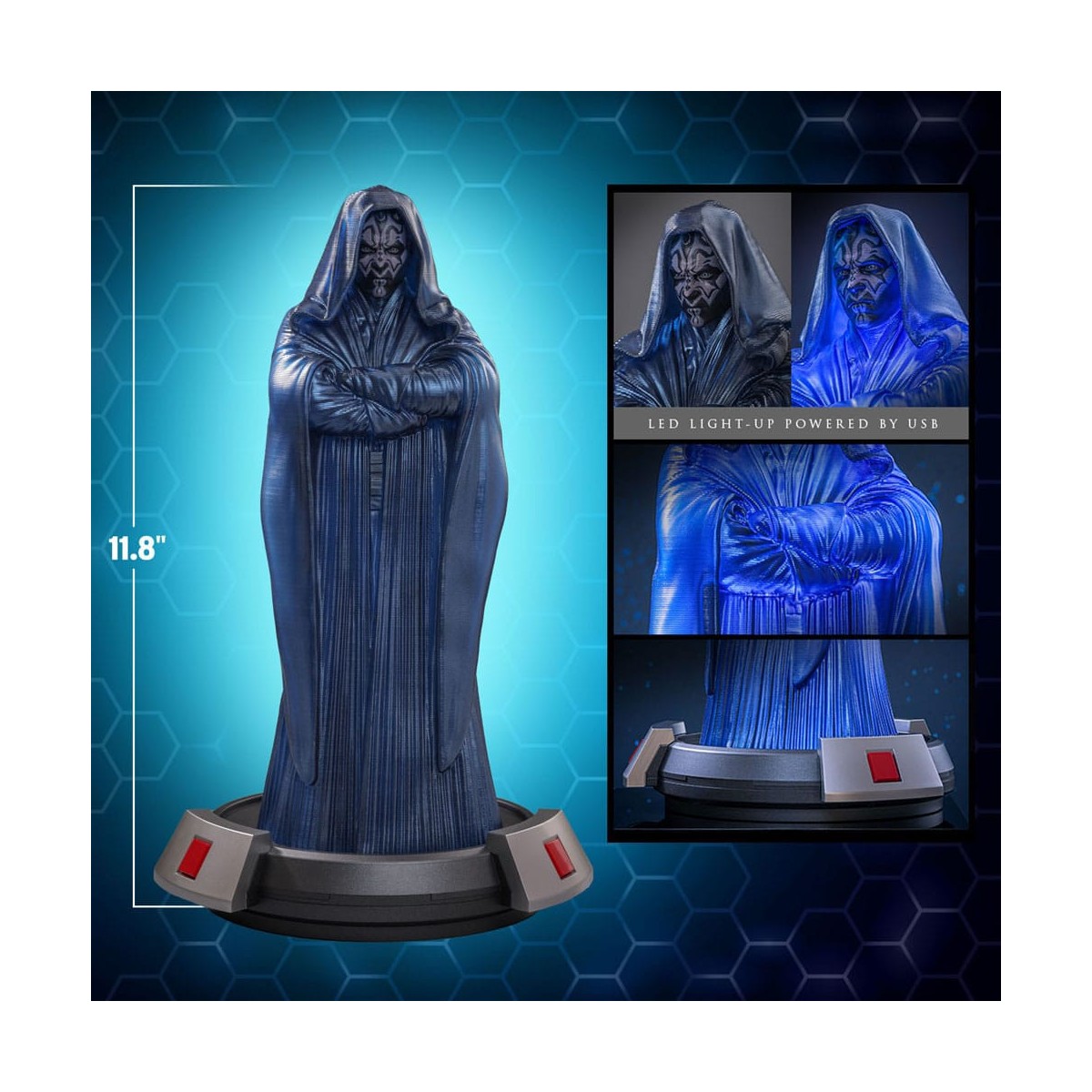 Hot Toys Star Wars - Darth Maul Holograma Exclusivo - Episodio I