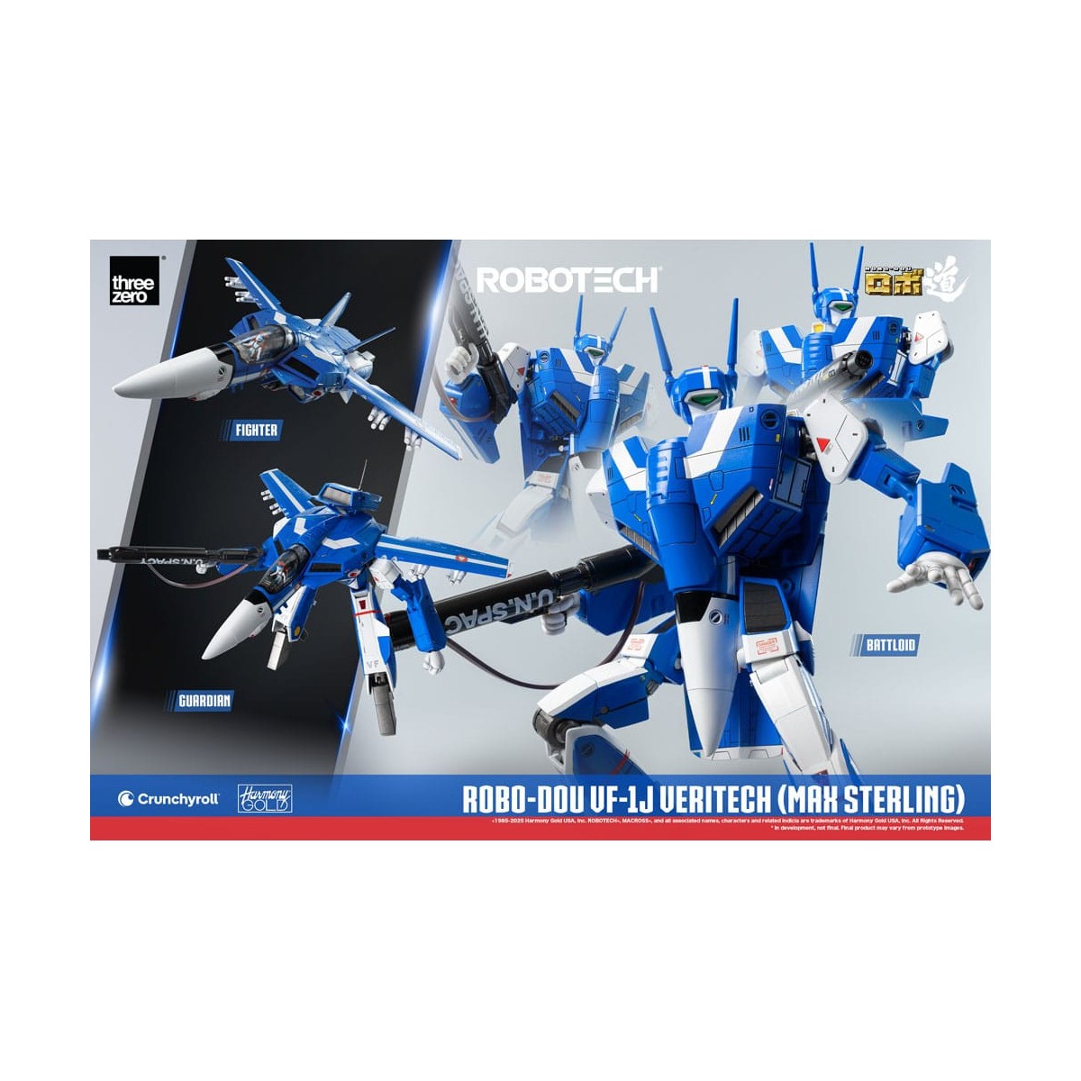 Tres Cero - ROBOTECH - VF-1J Veritech (Max Sterling) Robo-Dou - Macross