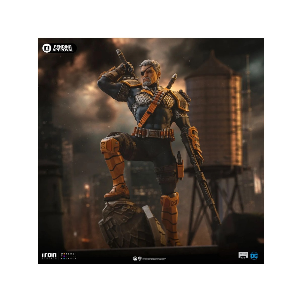 Iron Studios DC Comics Serie 9 - Deathstroke BDS Art Escala 1/10