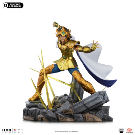Iron Studios - Saint Seiya - Leo Aiolia BDS Art Escala 1/10 - Los Caballeros del Zodiaco Aior del León