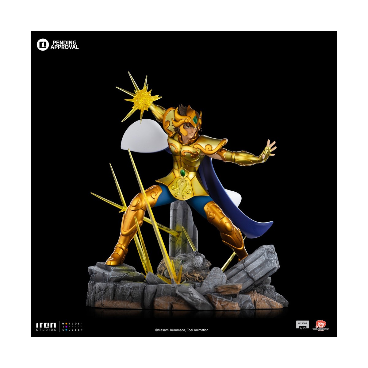 Iron Studios - Saint Seiya - Leo Aiolia BDS Art Escala 1/10 - Los Caballeros del Zodiaco Aior del León