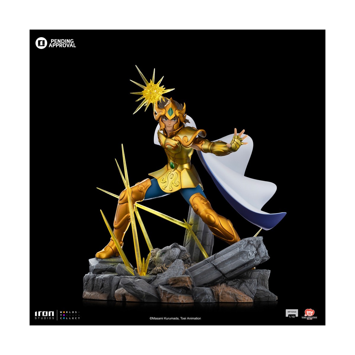 Iron Studios - Saint Seiya - Leo Aiolia BDS Art Escala 1/10 - Los Caballeros del Zodiaco Aior del León