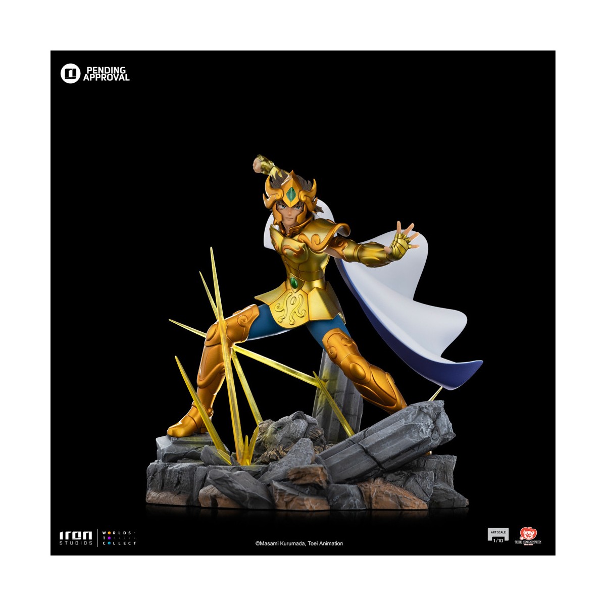 Iron Studios - Saint Seiya - Leo Aiolia BDS Art Escala 1/10 - Los Caballeros del Zodiaco Aior del León
