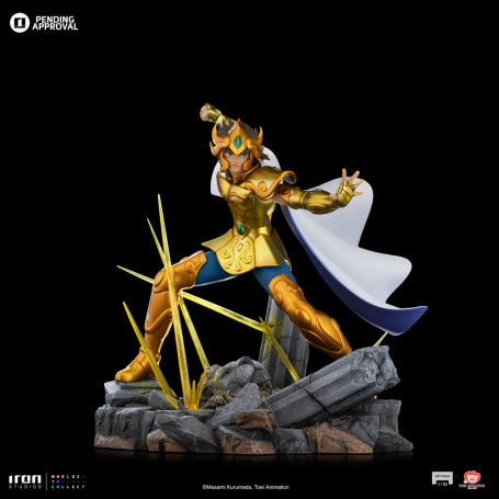 Iron Studios - Saint Seiya - Leo Aiolia BDS Art Escala 1/10 - Los Caballeros del Zodiaco Aior del León