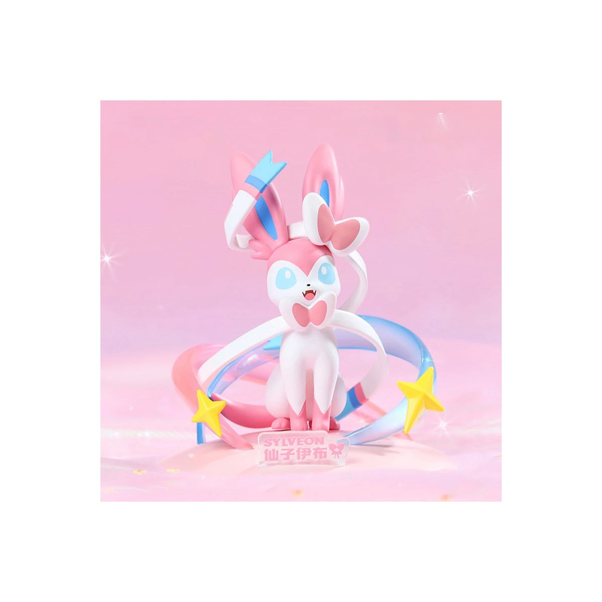 Funism - Pokemon Prime Figura Mini - NYMPHALI - Sylveon - Nymphia