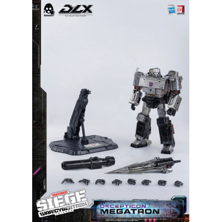 Three0 Transformers - DLX MEGATRON - Trilogía de la Guerra por Cybertron