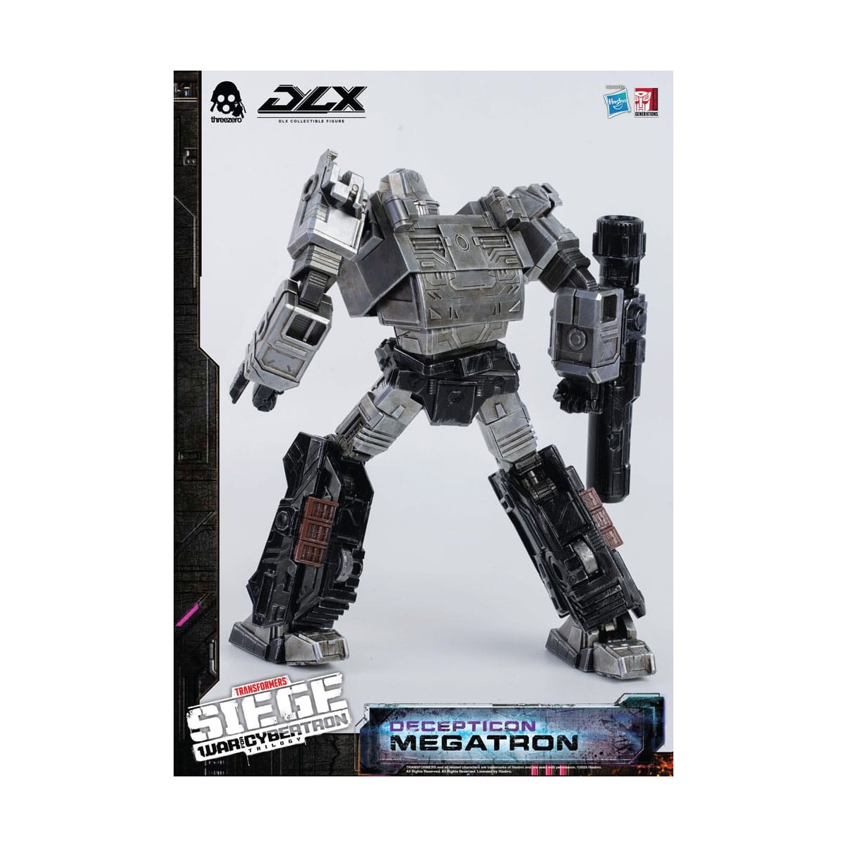 Three0 Transformers - DLX MEGATRON - Trilogía de la Guerra por Cybertron