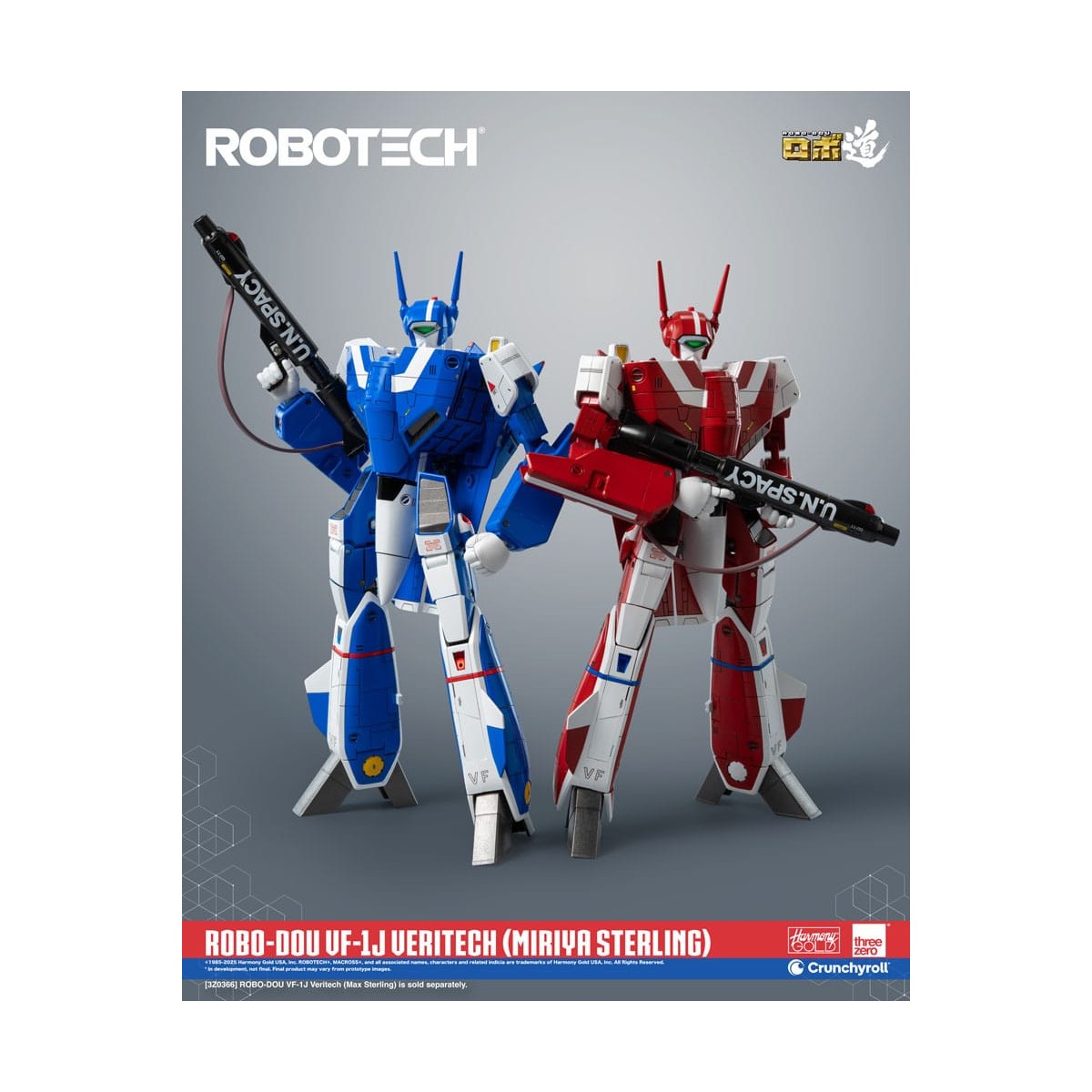 Tres Cero - ROBOTECH - VF-1J Veritech (Miriya Sterling) Robo-Dou - Macross