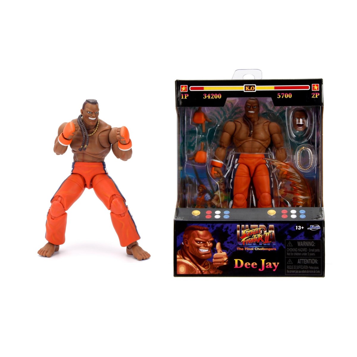 Jada Toys - DEE JAY 1/12 - Ultra Street Fighter II: The Final Challengers - Serie 3