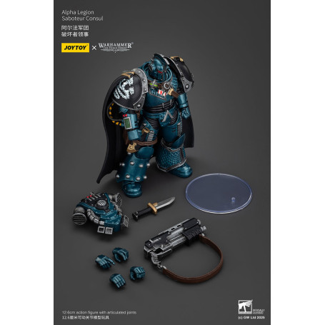 Joytoy - Warhammer - Legión Alfa -Saboteador Cónsul - La Herejía de Horus