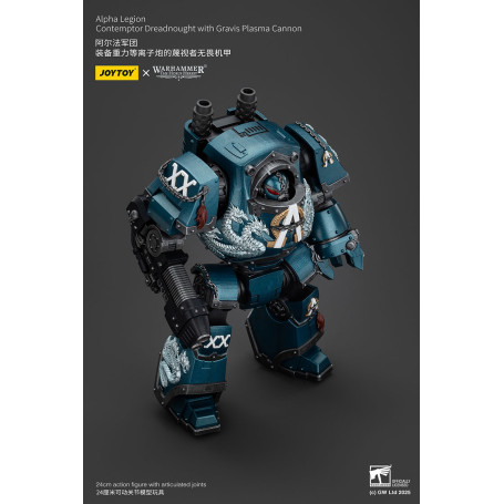Joytoy - Warhammer - Legión Alfa - Contemptor Dreadnought con Cañón de Plasma Gravis - La Herejía de Horus