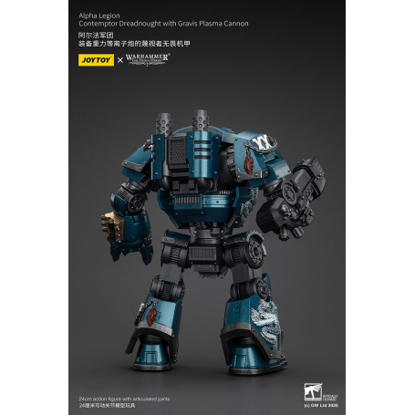 Joytoy - Warhammer - Legión Alfa - Contemptor Dreadnought con Cañón de Plasma Gravis - La Herejía de Horus