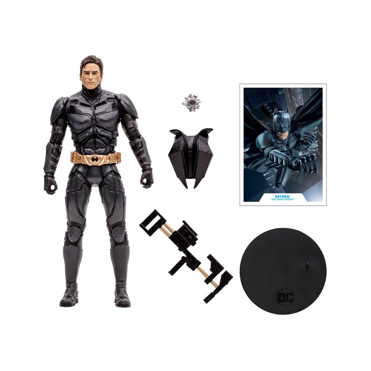 Mc Farlane - DC Multiverse - El Caballero Oscuro Sky Dive 1/12 (El Caballero Oscuro) Gold Label