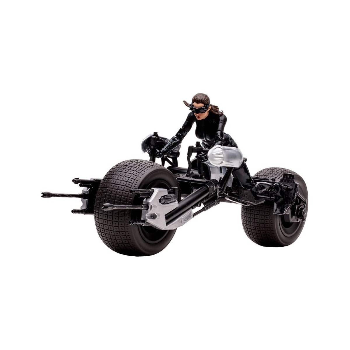 Mc Farlane - DC Multiverse - Batpod con Catwoman 1/12 (The Dark Knight Rise)