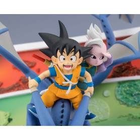 Bandai Dragon Ball Daima Figuarts Zero - Son Goku (mini) & Supreme Kai (mini) ¡Bienvenidos a la gran Aventura!