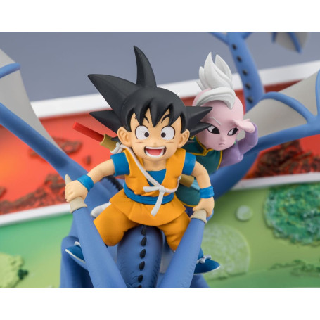 Bandai Dragon Ball Daima Figuarts Zero - Son Goku (mini) & Supreme Kai (mini) ¡Bienvenidos a la gran Aventura!
