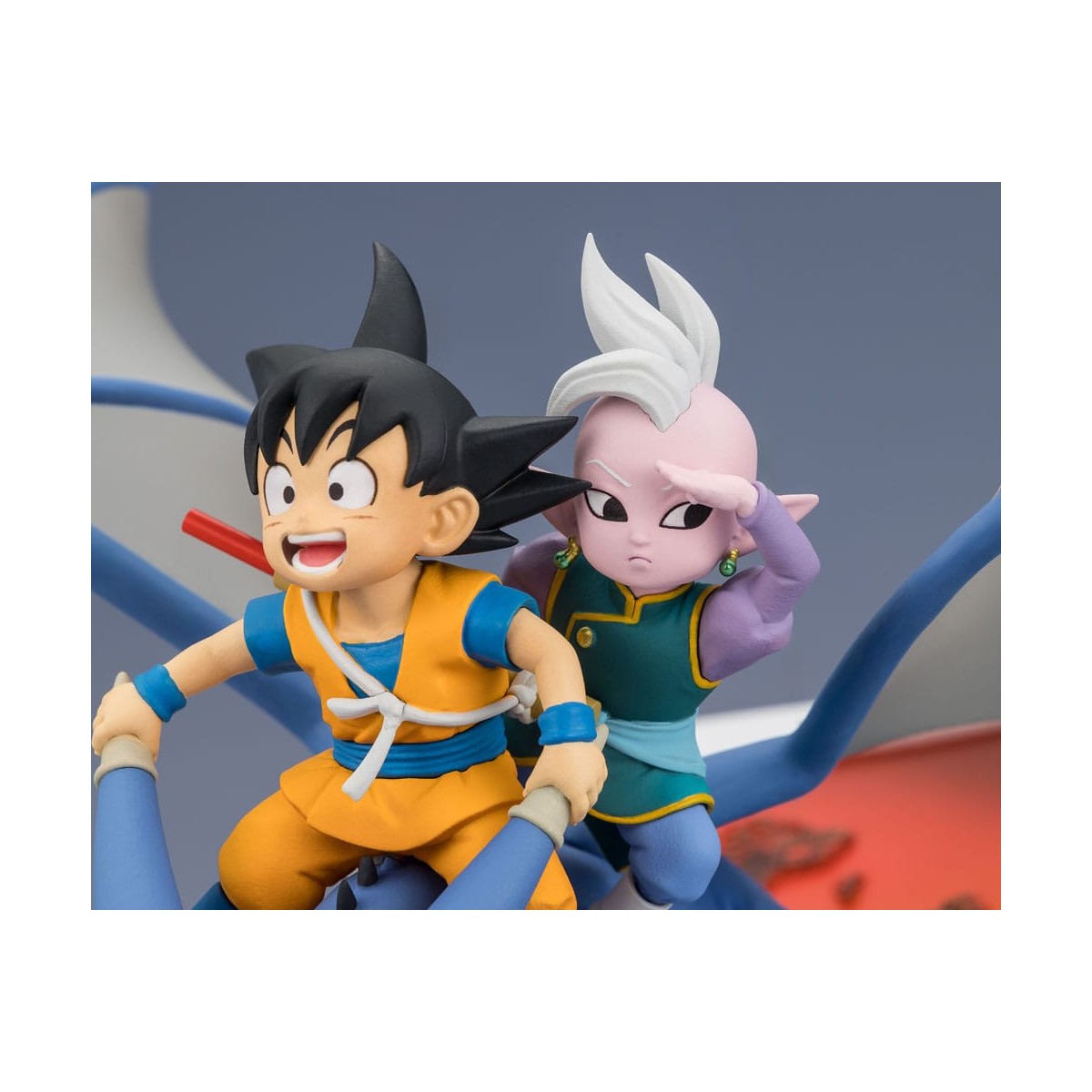 Bandai Dragon Ball Daima Figuarts Zero - Son Goku (mini) & Supreme Kai (mini) ¡Bienvenidos a la gran Aventura!