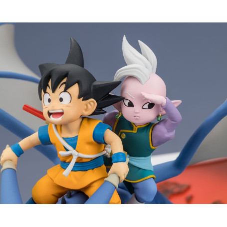 Bandai Dragon Ball Daima Figuarts Zero - Son Goku (mini) & Supreme Kai (mini) ¡Bienvenidos a la gran Aventura!