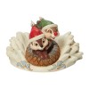 Enesco - Disney Traditions Tic & Tac van en trineo