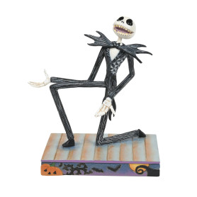 Enesco - Jack Skellington Personnality Pose - La extraña Navidad del Sr. Jack - Tradición Disney por Jim Shore