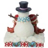 Enesco - Muñeco de Nieve Tic & Tac - Tradiciones Disney por Jim Shore