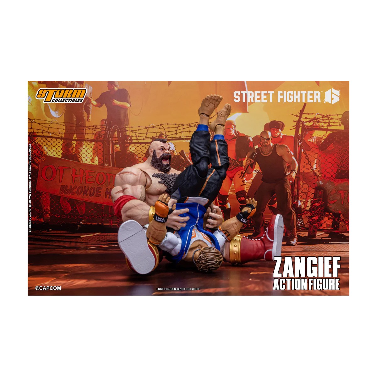 Coleccionables Storm - Street Fighter 6 - Zangief