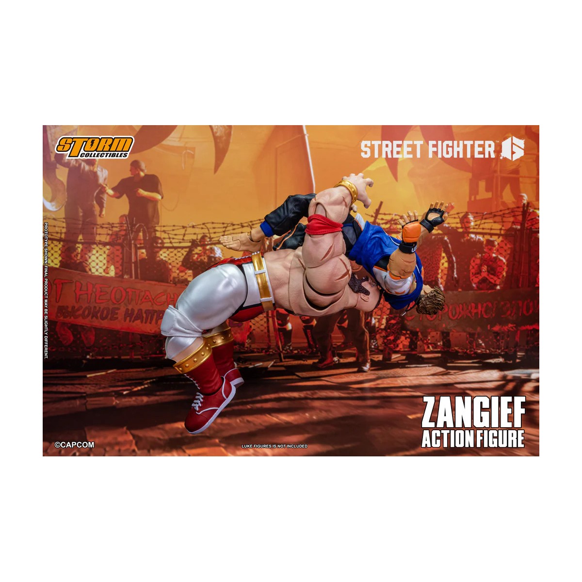 Coleccionables Storm - Street Fighter 6 - Zangief