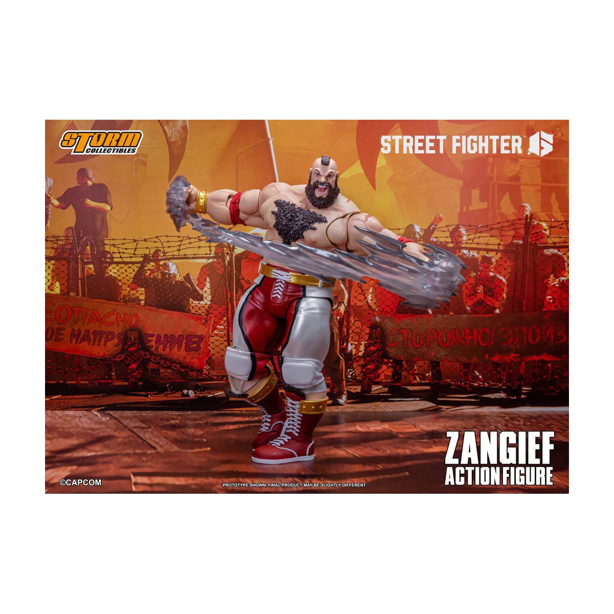 Coleccionables Storm - Street Fighter 6 - Zangief